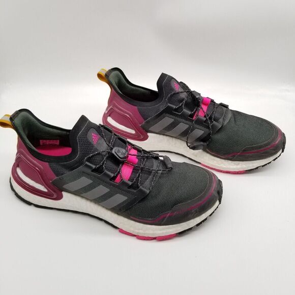adidas Women UltraBoost Winter.Rdy Size Black Power Berry 9.5 Sneakers - Picture 3 of 7